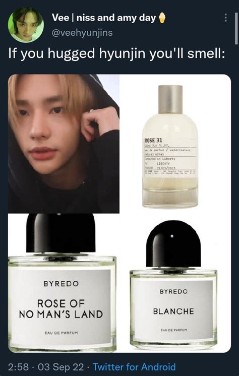 what perfume does hyunjin use